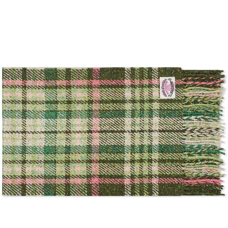 アクネ ストゥディオズ メンズ アクセサリー マフラー・ストール・スカーフ Acne Studios Volano Check Scarf Green グリーンのサムネイル