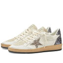 【送料無料】 ゴールデングース レディース スニーカー シューズ Golden Goose Ball Star Leather Sneaker White Cinder & Antracite