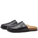 【送料無料】 アーペーセー メンズ サンダル シューズ A.P.C. Danny Leather Mule Black