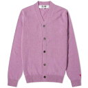 【送料無料】 コム・デ・ギャルソン メンズ ニット・セーター カーディガン アウター Comme des Garcons Play Heart Sleeve C...