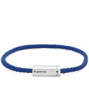 yz O Y uXbgEoOEANbg ANZT[ Le Gramme Nato Cable Bracelet Silver & Royal Blue