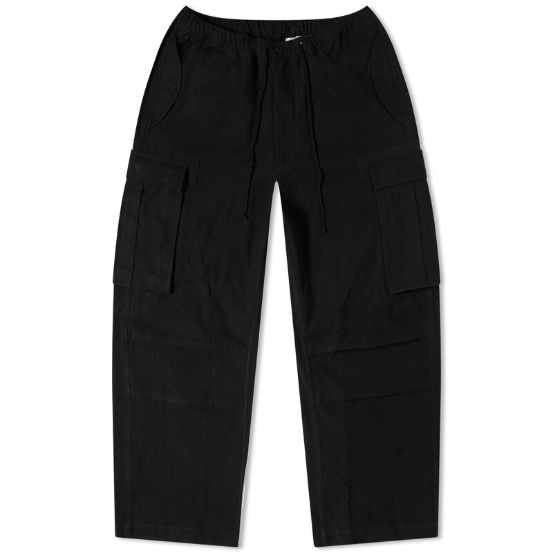 【送料無料】 ストーリーエムエフジー メンズ カジュアルパンツ カーゴパンツ ボトムス Story mfg. Peace Cargo Pants Black