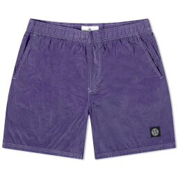 【送料無料】 ストーンアイランド メンズ ハーフパンツ・ショーツ ボトムス Stone Island Nylon Metal Shorts Lavender