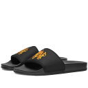 【送料無料】 パーム・エンジェルス メンズ サンダル シューズ Palm Angels Pool Slide Black