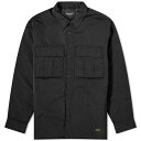 カーハート ブルゾン メンズ 【送料無料】 カーハート メンズ ジャケット・ブルゾン アウター Carhartt WIP Fresno Ripstop Shirt Jacket Black