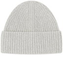 【送料無料】 アクネ ストゥディオズ レディース 帽子 ニットキャップ アクセサリー Acne Studios Korval Beanie Light Grey Melange