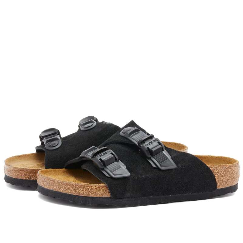 yz rPVgbN Y T_ V[Y Birkenstock Zurich Tech Black Suede