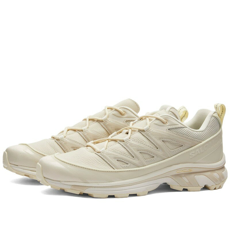 【送料無料】 サロモン メンズ スニーカー シューズ Salomon XT-6 EXPANSE LTR Vanilla Ice Almond Milk & Transparent Yellow