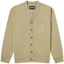  バブアー メンズ ニット・セーター カーディガン アウター Barbour Heritage + Donnington Cardigan Bleached Olive