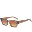 yz AL Y TOXEACEFA ANZT[ Akila Syndicate Sunglasses Brown & Amber Gradient