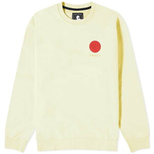 ̵ ɥ  ˥åȡ  Edwin Japanese Sun Crew Sweater Tender Yellow