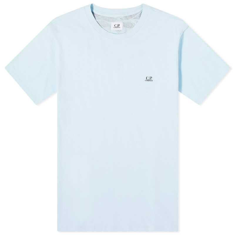 ̵ ԡѥˡ  T ȥåץ C.P. Company 30/1 Jersey Goggle T-Shirt Starlight Blue
