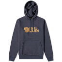 フェールラーベン 【送料無料】 フェールラーベン メンズ パーカー・スウェット フーディー アウター Fjallraven Logo Hoodie Dark Navy