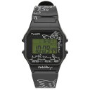 yz ^CbNX Y rv ANZT[ Timex x Keith Haring T80 Digital Watch Black