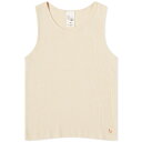 【送料無料】 ヌーディージーンズ レディース タンクトップ トップス Nudie Jeans Co Elsie Rib Tank Top Egg White