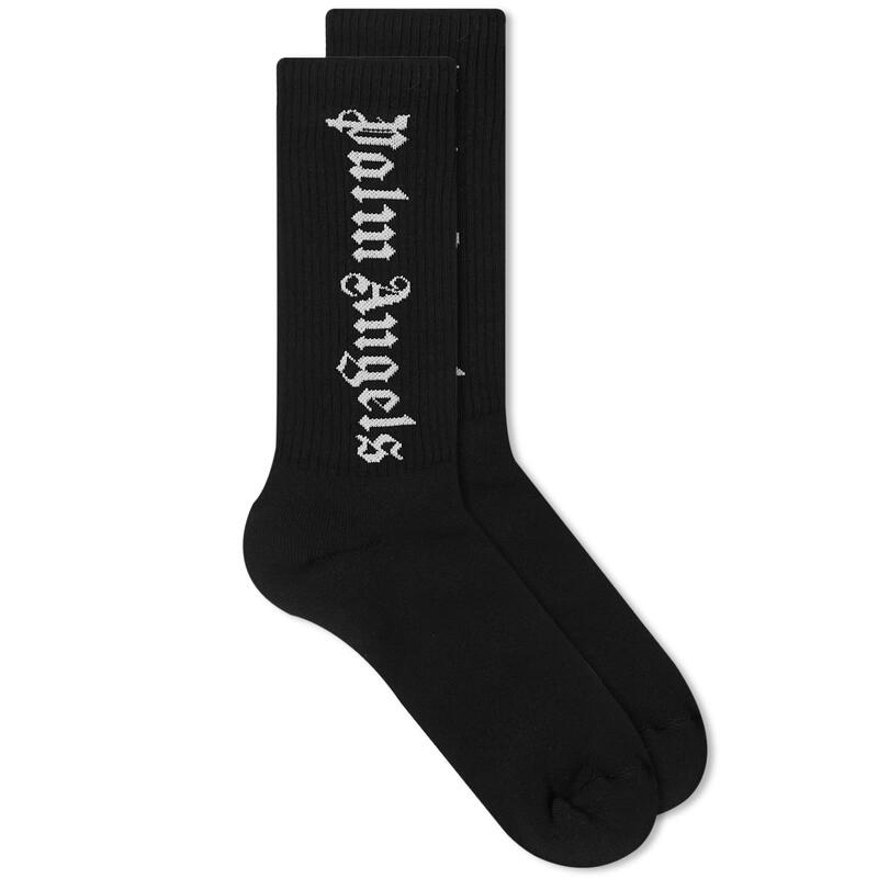 yz p[EGWFX fB[X C A_[EFA Palm Angels Classic Logo Socks Black