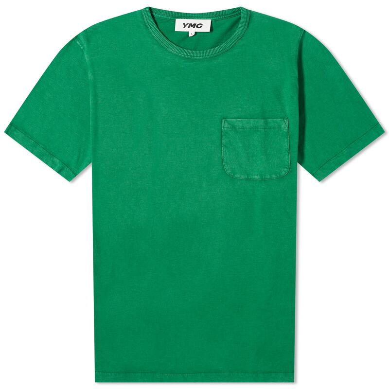  ワイエムシー メンズ Tシャツ トップス YMC Wild Ones Pocket T-Shirt Green