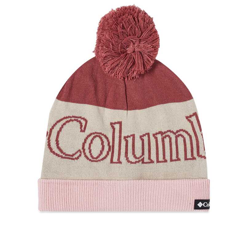 【送料無料】 コロンビア メンズ 帽子 ニットキャップ アクセサリー Columbia Polar Powder II Beanie Beetroot Dark Stone Dusty Pink