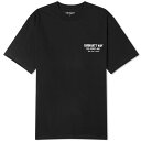  カーハート メンズ Tシャツ トップス Carhartt WIP Less Troubles T-Shirt Black & White