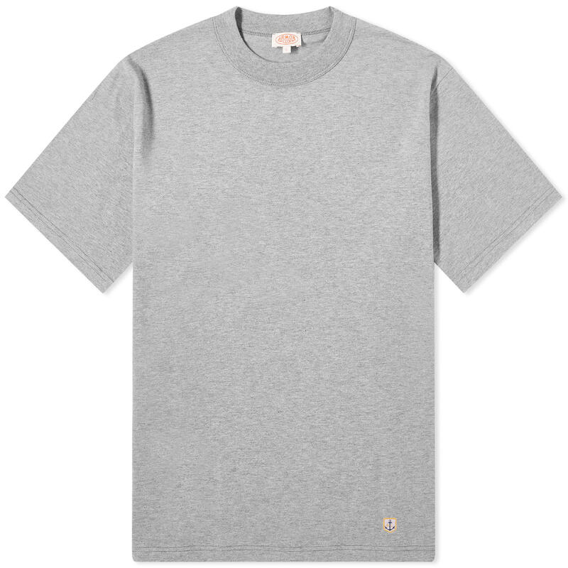 【送料無料】 アルモーリュックス メンズ Tシャツ トップス Armor-Lux 70990 Classic T-Shirt Misty Grey