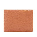 yz _C Y z ANZT[ Dime Haha Leather Wallet Almond