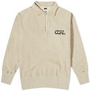 【送料無料】 ナナミカ メンズ パーカー スウェット アウター Nanamica Half Zip-Up Sweat Ecru