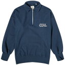 【送料無料】 ナナミカ メンズ パーカー スウェット アウター Nanamica Half Zip-Up Sweat Navy