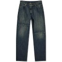 【送料無料】 マルタンマルジェラ メンズ デニムパンツ ジーンズ ボトムス MM6 Maison Margiela Regular Fit 5 Pocket Jean Blue