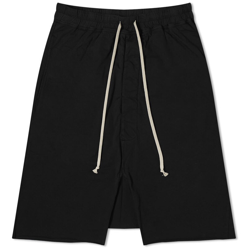 【送料無料】 リックオウエンス メンズ ハーフパンツ・ショーツ ボトムス Rick Owens DRKSHDW Drawstring Pods Medium Weight Shorts Black