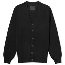 ジバンシィ 【送料無料】 ジバンシー メンズ ニット・セーター カーディガン アウター Givenchy Archetype Logo Cardigan Black