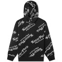 【送料無料】 ケンゾー メンズ パーカー・スウェット フーディー アウター Kenzo x Verdy Popover Hoody Black