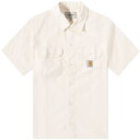 カーハート シャツ メンズ 【送料無料】 カーハート メンズ シャツ トップス Carhartt WIP Short Sleeve Master Shirt Wax