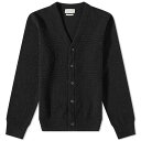 【送料無料】 オリバー スペンサー メンズ ニット セーター カーディガン アウター Oliver Spencer Caradale Donegal Cardigan Black