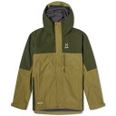 【送料無料】 ホグロフス メンズ ジャケット ブルゾン アウター Haglofs Lark Gore-Tex Jacket Olive Green Seaweed Green