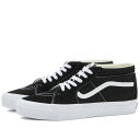 【送料無料】 バンズ メンズ スニーカー シューズ Vans Sk8-Mid Reissue 83 Lx Black & White