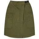 グラミチ 【送料無料】 グラミチ レディース スカート ボトムス Gramicci Wrap Mini Skirt Olive