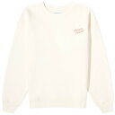 yz ]Lcl fB[X p[J[EXEFbg AE^[ Maison Kitsune Handwriting Logo Comfort Sweatshirt Fresh Cotton