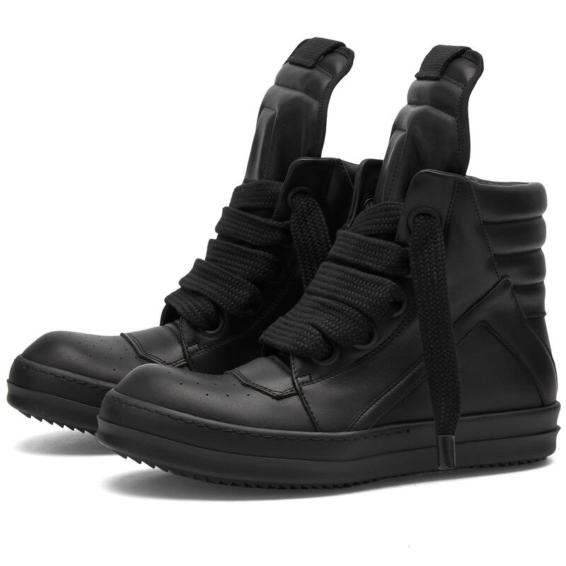 リックオウエンス 【送料無料】 リックオウエンス メンズ スニーカー シューズ Rick Owens Geobasket Sneakers Black