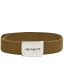 【送料無料】 カーハート メンズ ベルト アクセサリー Carhartt WIP Chrome Clip Belt Highland