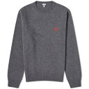 【送料無料】 ロエベ メンズ ニット・セーター アウター Loewe Anagram Crew Neck Jumper Grey