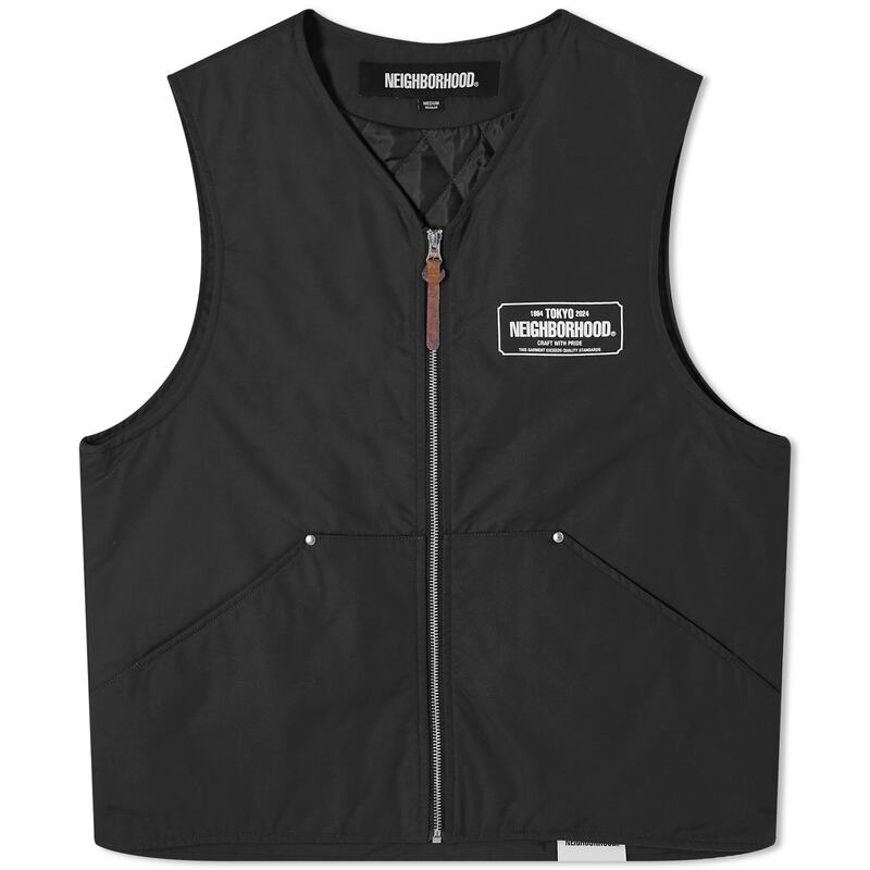 ̵ ͥСեå  ٥  Neighborhood Padded Work Vest Black