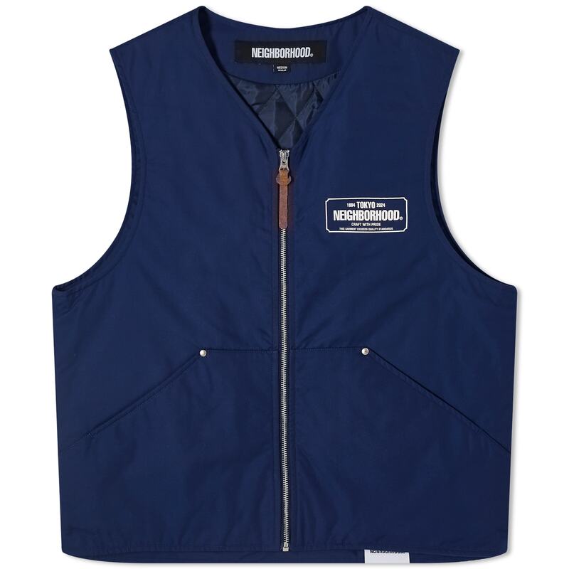 ̵ ͥСեå  ٥  Neighborhood Padded Work Vest Navy