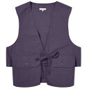 【送料無料】 エンジニアードガーメンツ メンズ ベスト トップス Engineered Garments Fowl Vest Dark Navy Cotton Ripstop