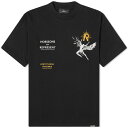 【送料無料】 リプレゼント メンズ Tシャツ トップス Represent Icarus T-Shirt Jet Black