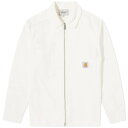 カーハート ブルゾン メンズ 【送料無料】 カーハート メンズ ジャケット・ブルゾン アウター Carhartt WIP Rainer Zip Shirt Jacket Off White