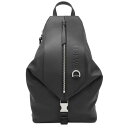 【送料無料】 ロエベ メンズ バックパック・リュックサック バッグ Loewe Convertible Small Backpack Black