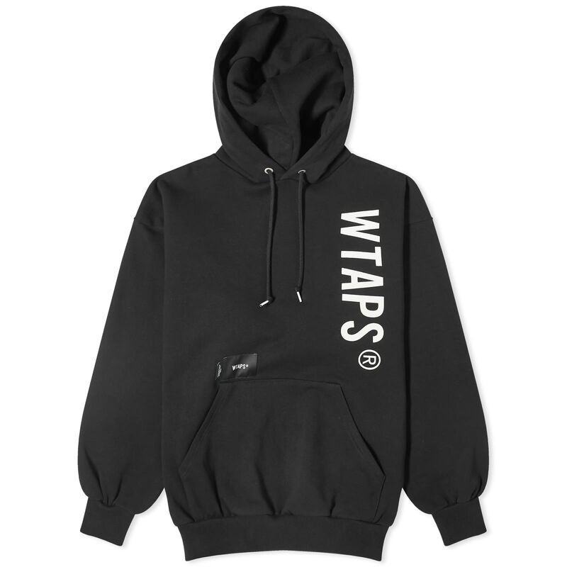 【送料無料】 ダブルタップス メンズ パーカー スウェット フーディー アウター WTAPS Sign Sneak Hoodie Black