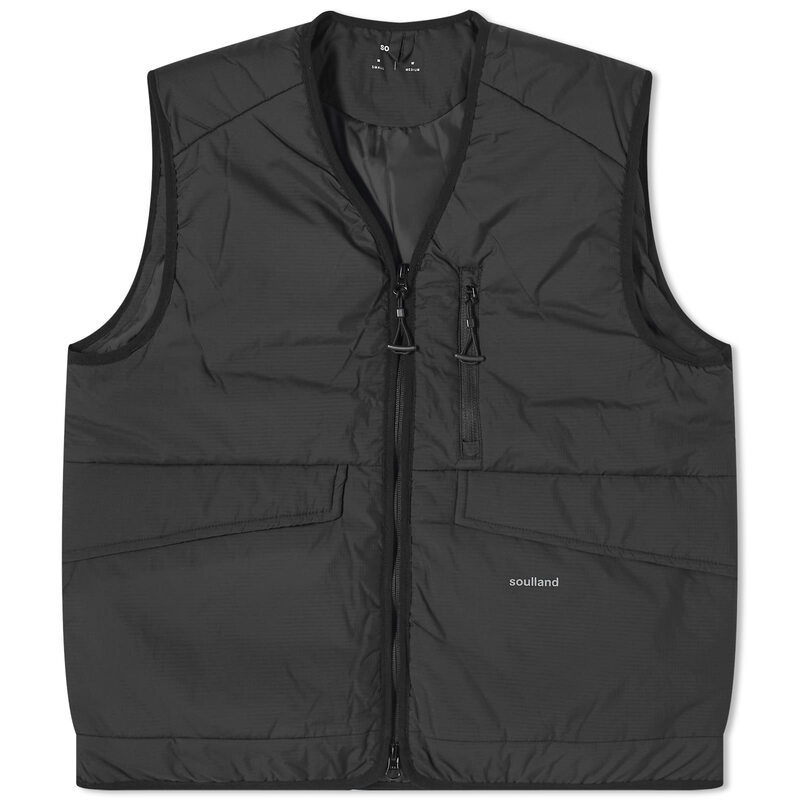 ̵   ٥  Soulland Clay Vest Black