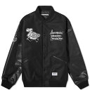 【送料無料】 ネイバーフッド メンズ ジャケット・ブルゾン アウター Neighborhood x Lordz of Brooklyn Stadium Jacket Black