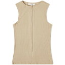 yz WAuE fB[X ^Ngbv gbvX Joah Brown Invisible Zip Tank Top Taupe